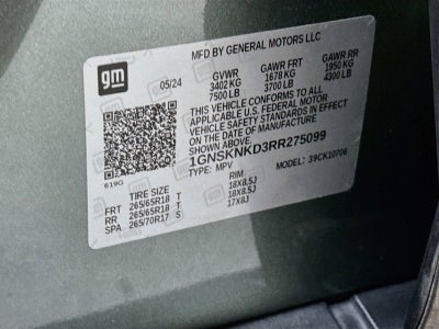 2024 Chevrolet Tahoe LT
