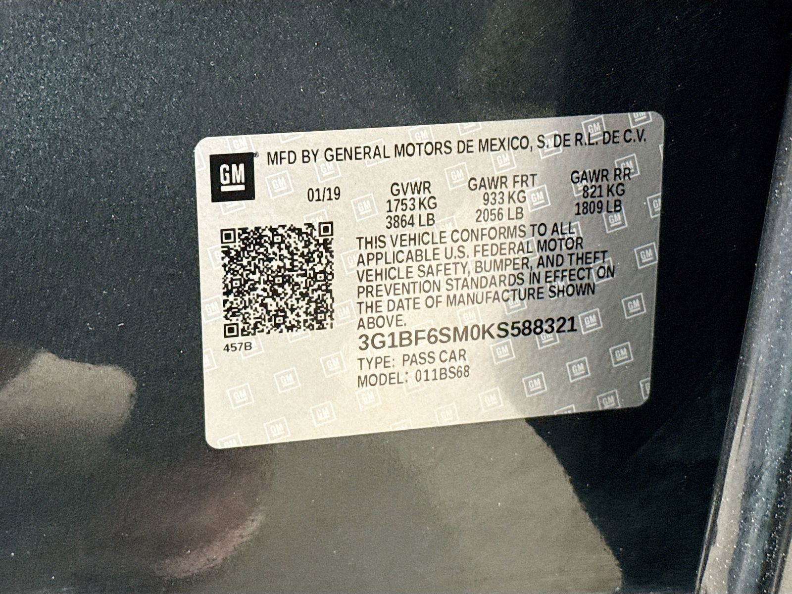 2019 Chevrolet Cruze Premier