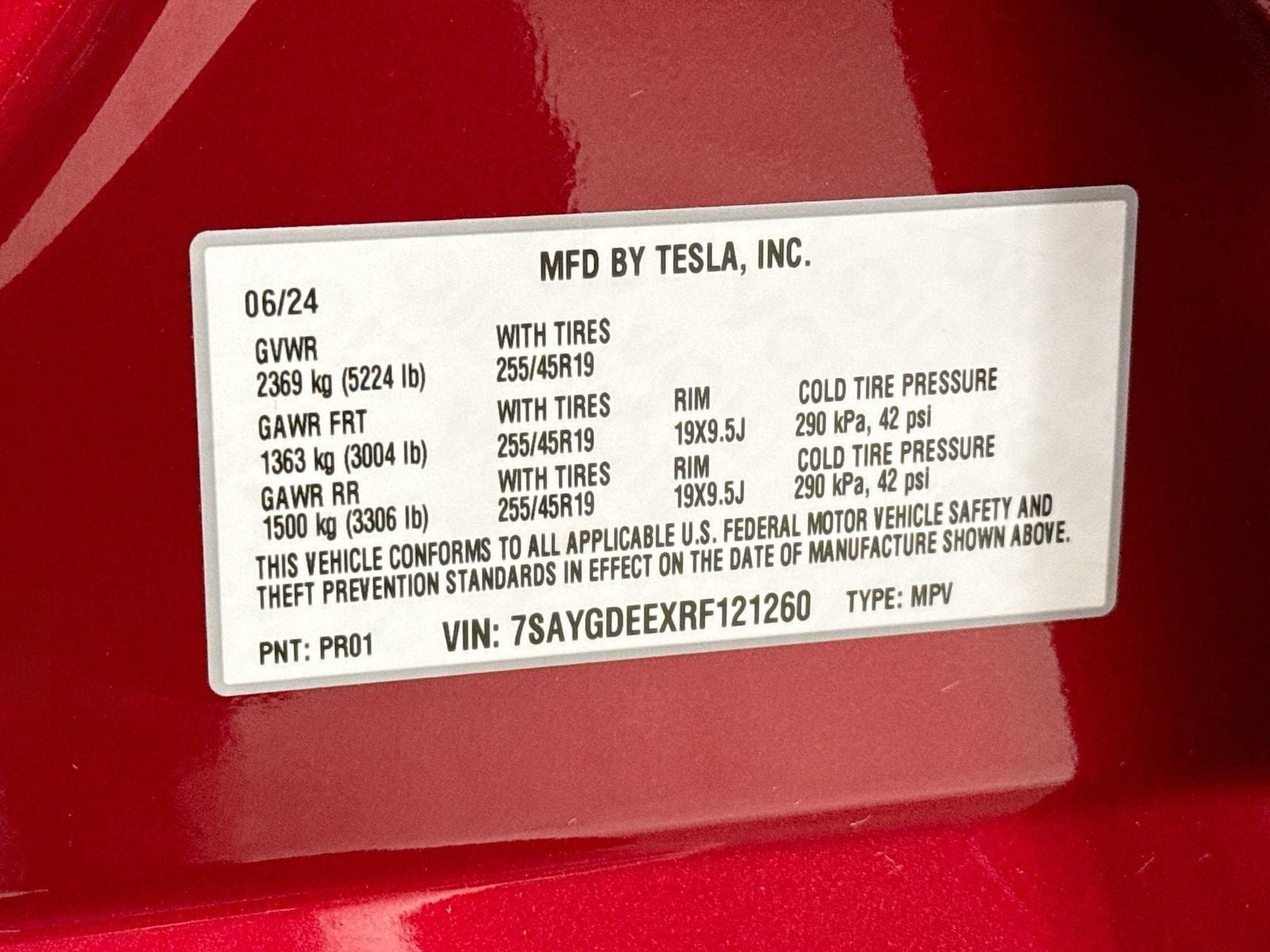 2024 Tesla Model Y Long Range