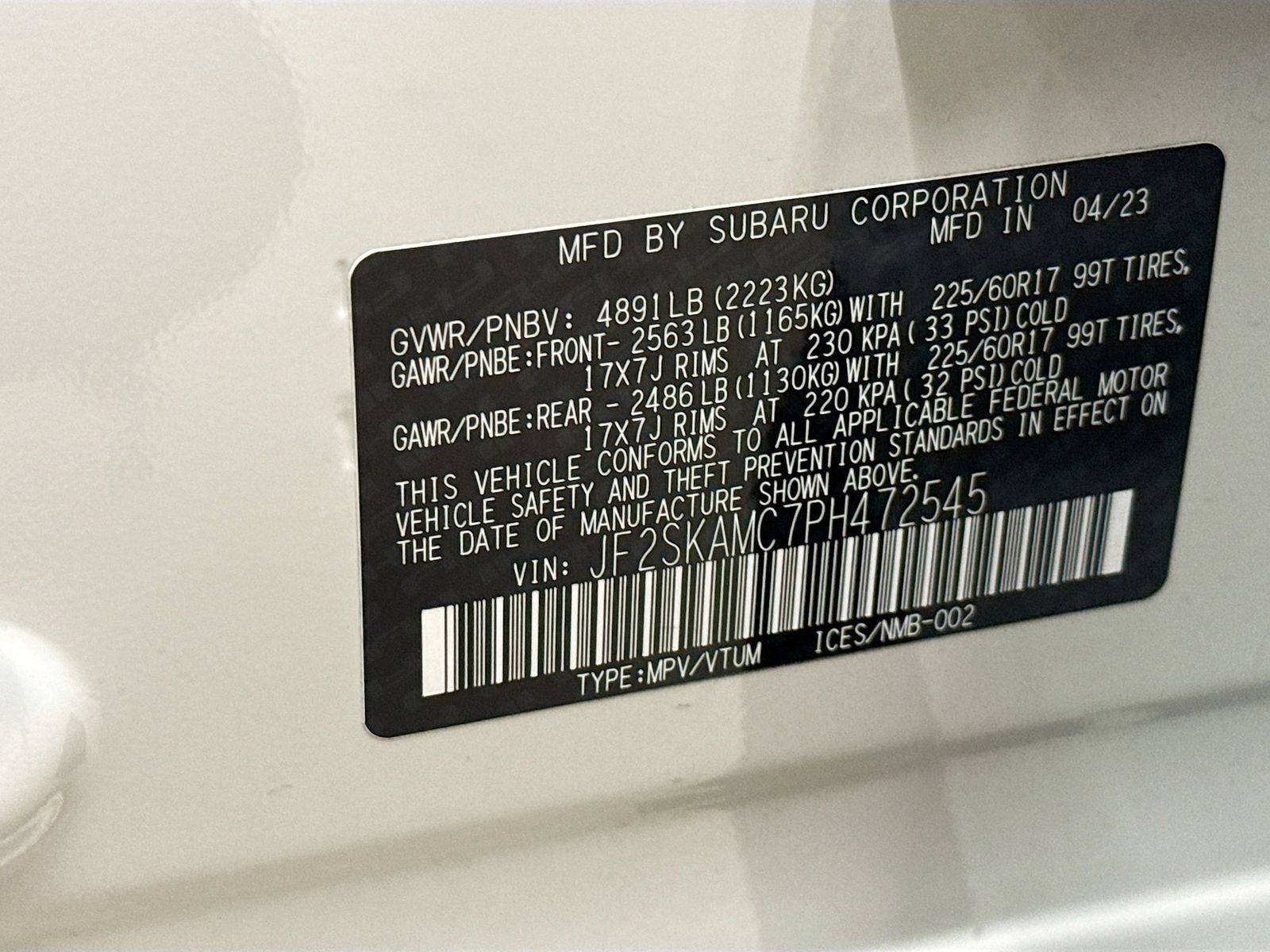 2023 Subaru Forester Wilderness