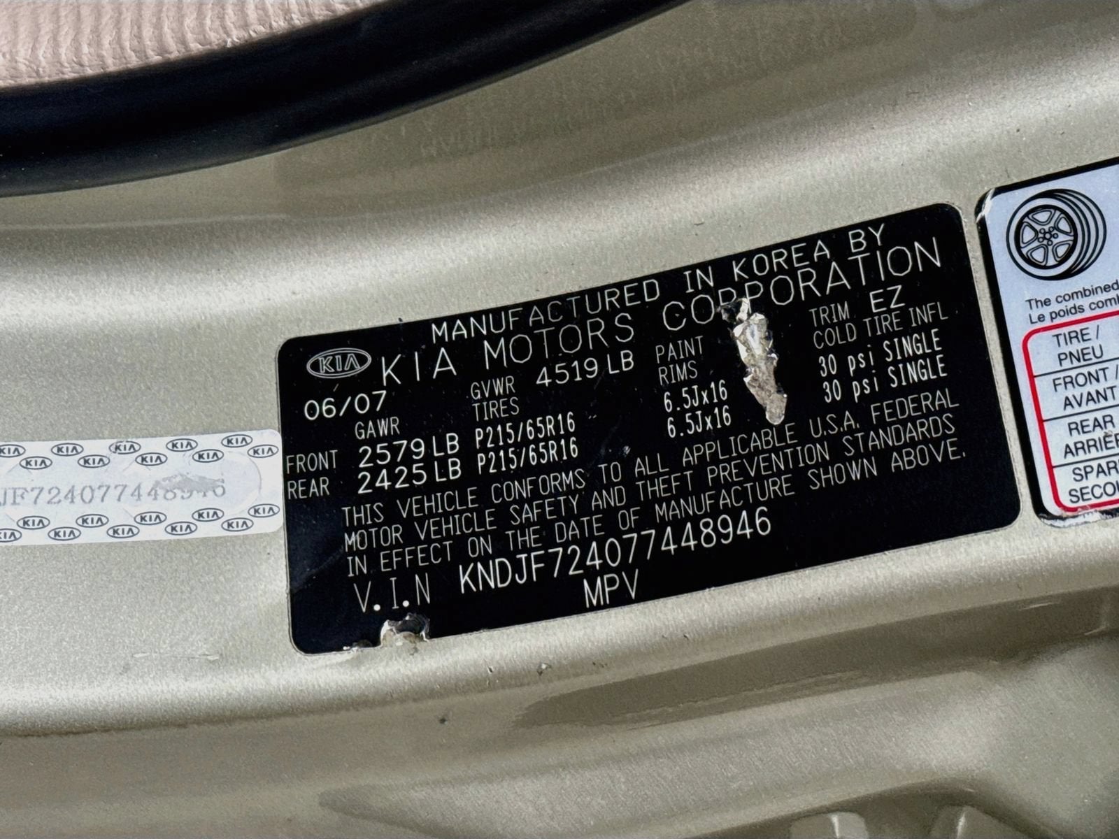 2007 Kia Sportage LX