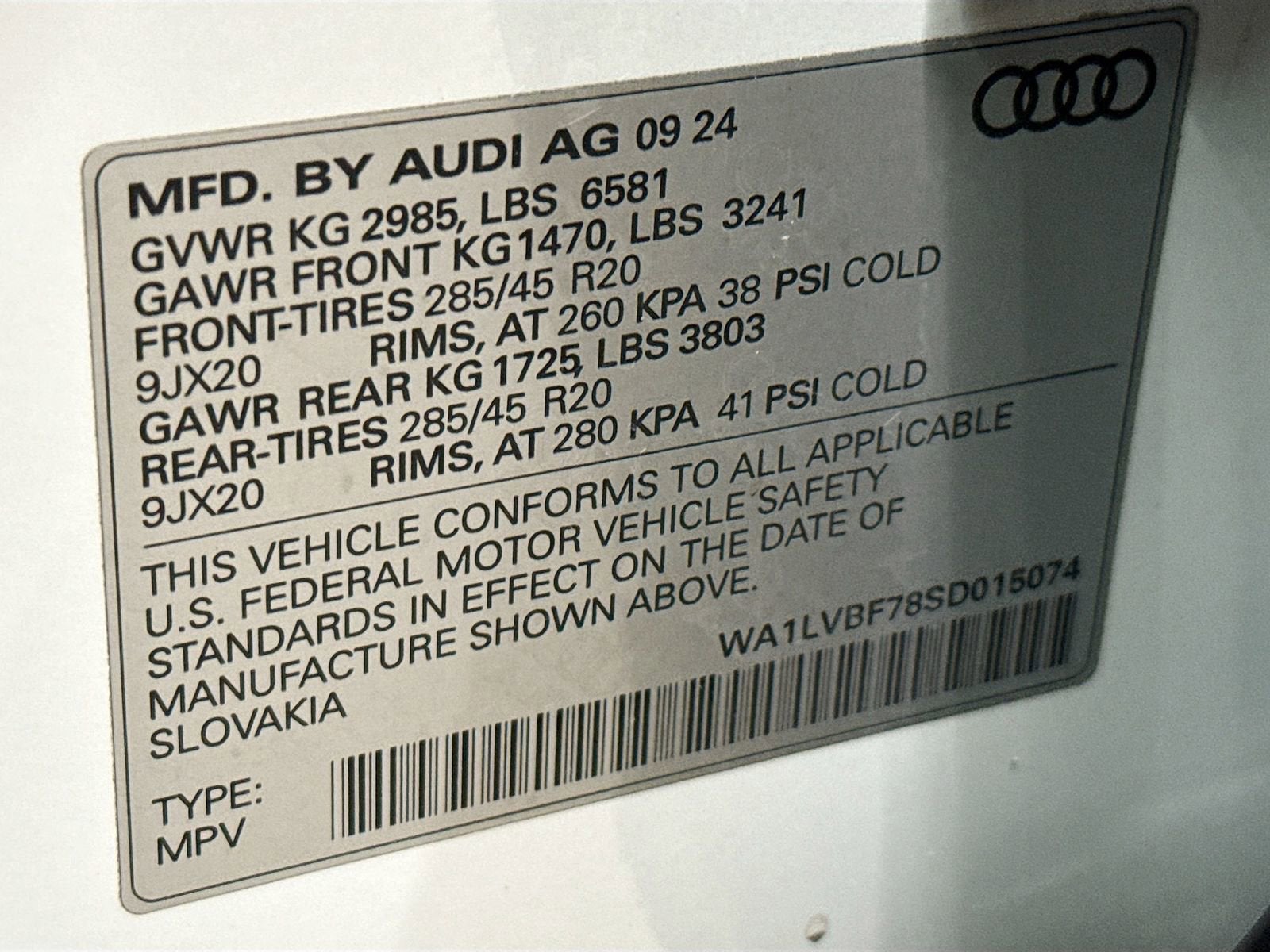 2025 Audi Q7 Premium Plus