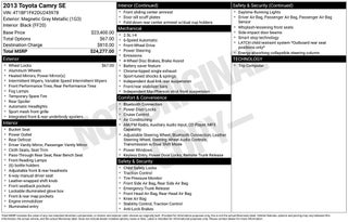 2013 Toyota Camry SE