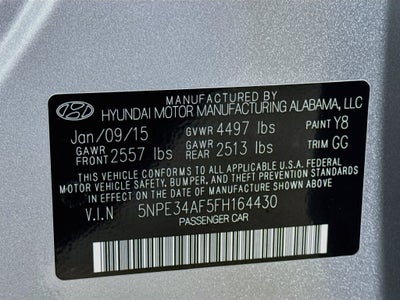 2015 Hyundai Sonata Sport