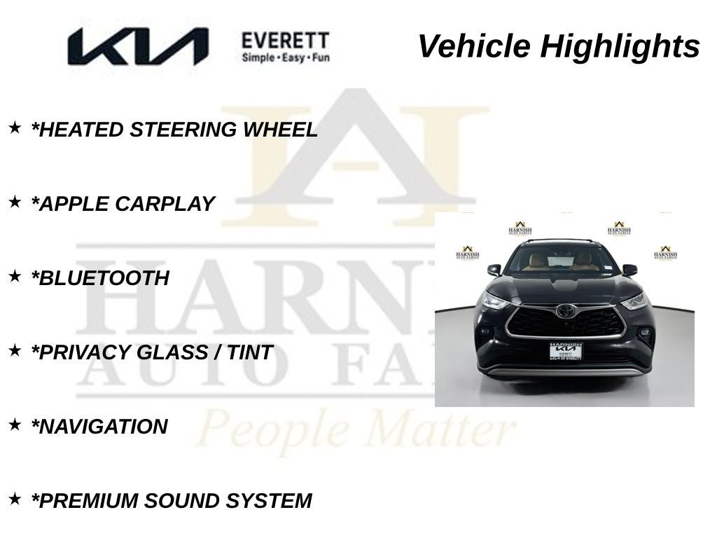 2020 Toyota Highlander Platinum