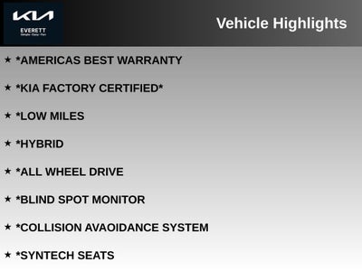 2023 Kia Sportage Hybrid EX