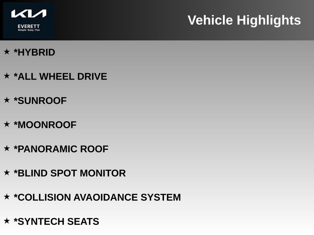 2026 Kia Sportage Hybrid SX-Prestige