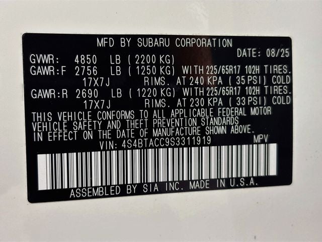 2025 Subaru Outback Premium