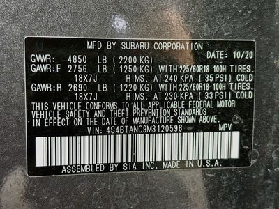 2021 Subaru Outback Limited