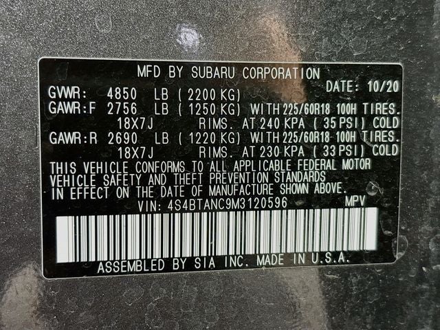 2021 Subaru Outback Limited