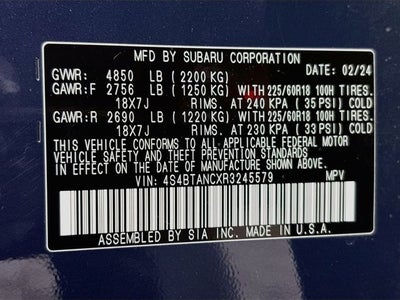 2024 Subaru Outback Limited