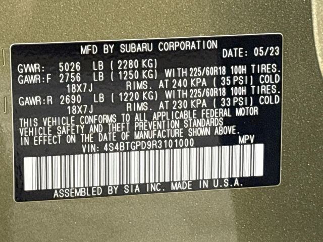 2024 Subaru Outback Touring XT