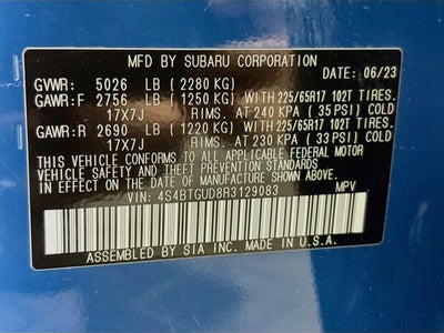 2024 Subaru Outback Wilderness