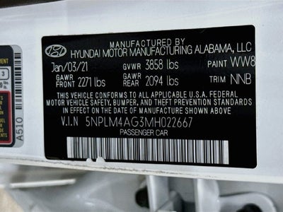 2021 Hyundai Elantra SEL
