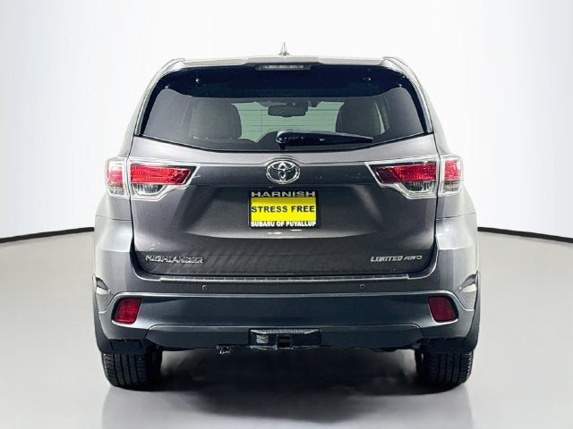 2016 Toyota Highlander Limited Platinum V6