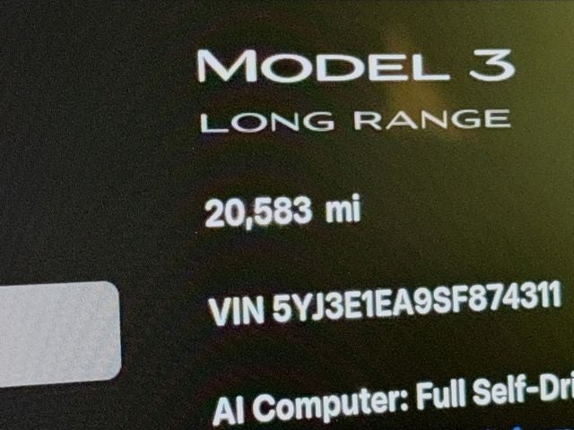 2025 Tesla Model 3 Long Range