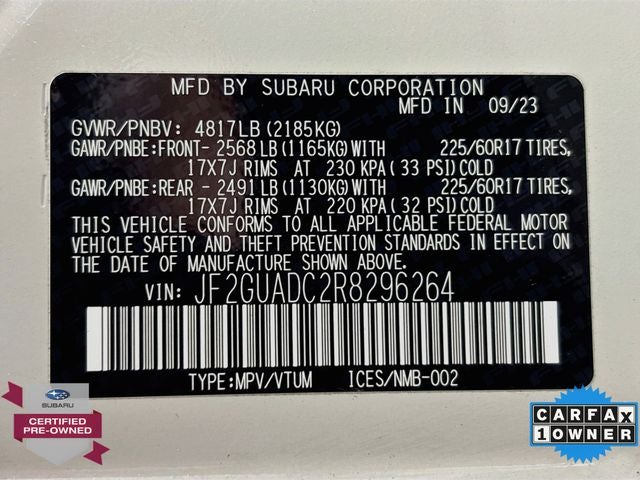 2024 Subaru Crosstrek Premium