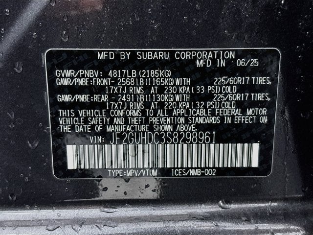 2025 Subaru Crosstrek Premium