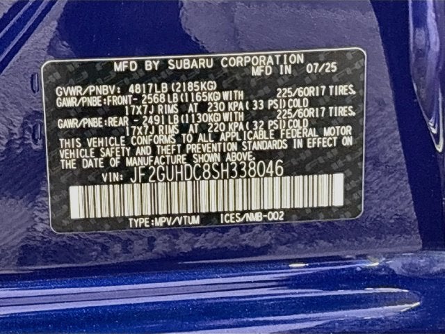 2025 Subaru Crosstrek Premium