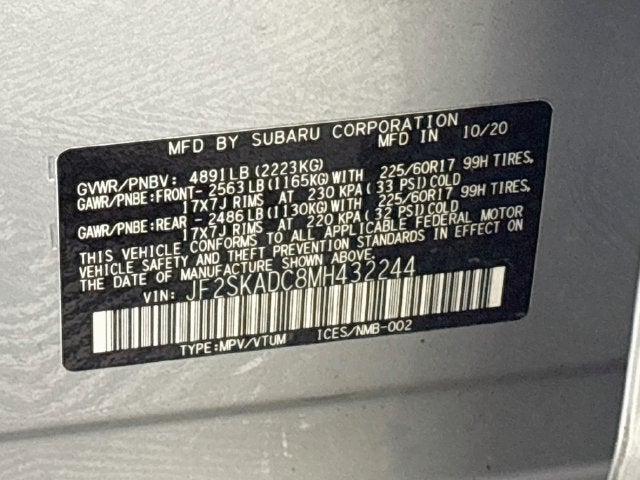 2021 Subaru Forester Base