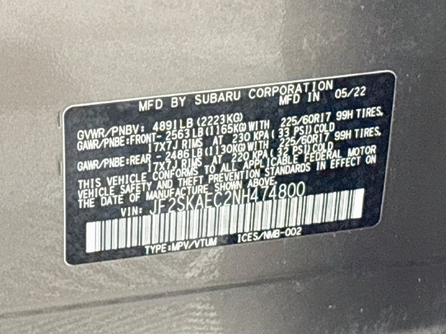 2022 Subaru Forester Premium