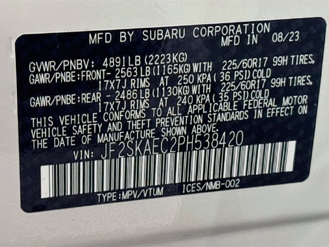 2023 Subaru Forester Premium