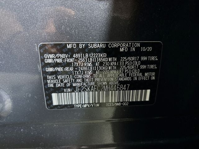 2021 Subaru Forester Premium