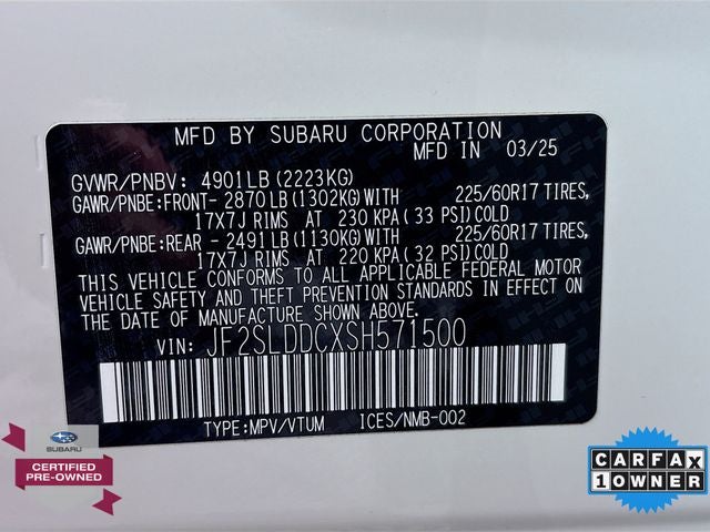 2025 Subaru Forester Premium