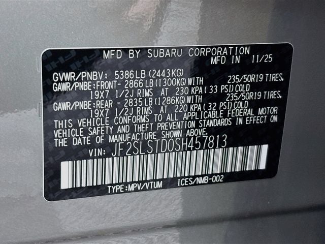 2025 Subaru Forester Hybrid Touring