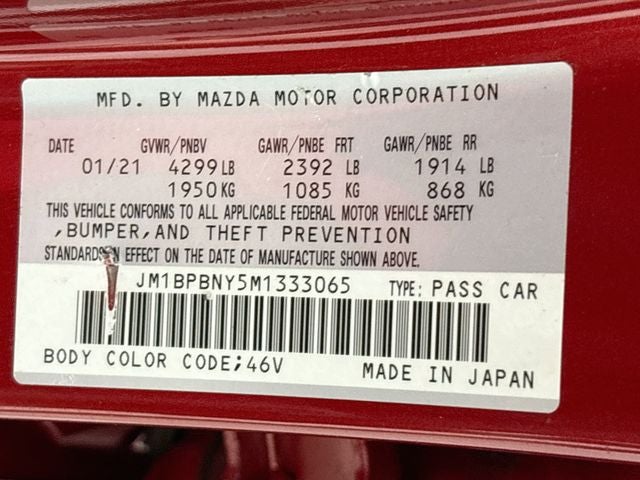 2021 Mazda Mazda3 Premium Plus