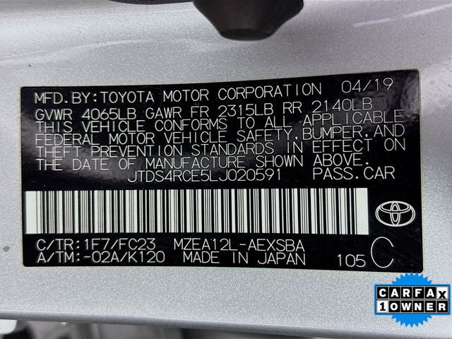 2020 Toyota Corolla SE