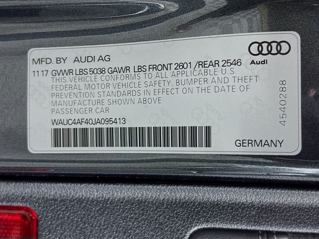 2018 Audi S4 3.0T Prestige quattro