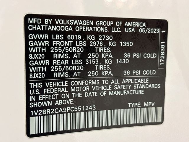 2023 Volkswagen Atlas SEL