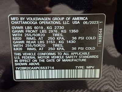 2023 Volkswagen Atlas SEL