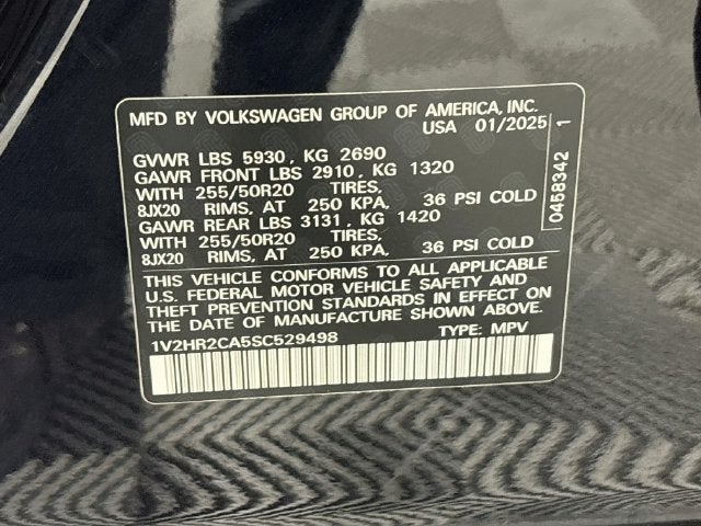 2025 Volkswagen Atlas 2.0T SE w/Technology
