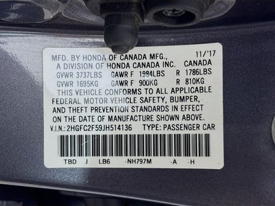2018 Honda Civic LX