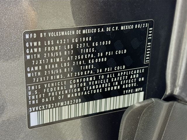 2023 Volkswagen Taos 1.5T S