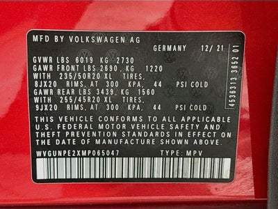 2021 Volkswagen ID.4 Pro S