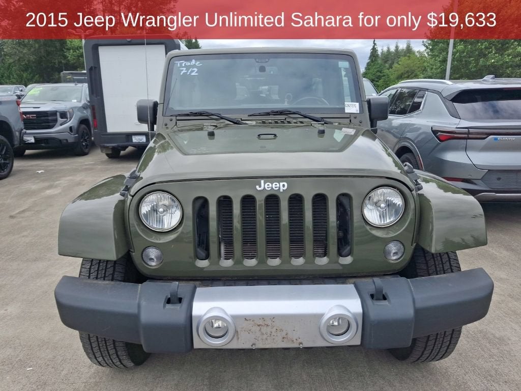 2015 Jeep Wrangler Unlimited Sahara