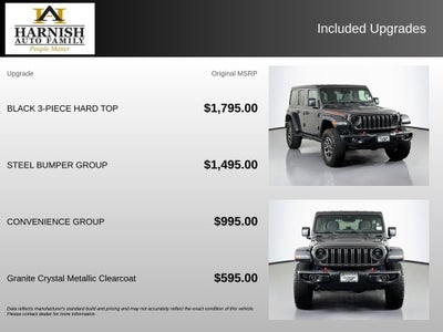 2025 Jeep Wrangler 4-Door Rubicon 4x4