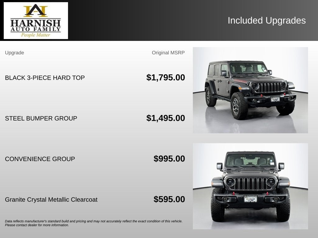 2025 Jeep Wrangler 4-Door Rubicon 4x4