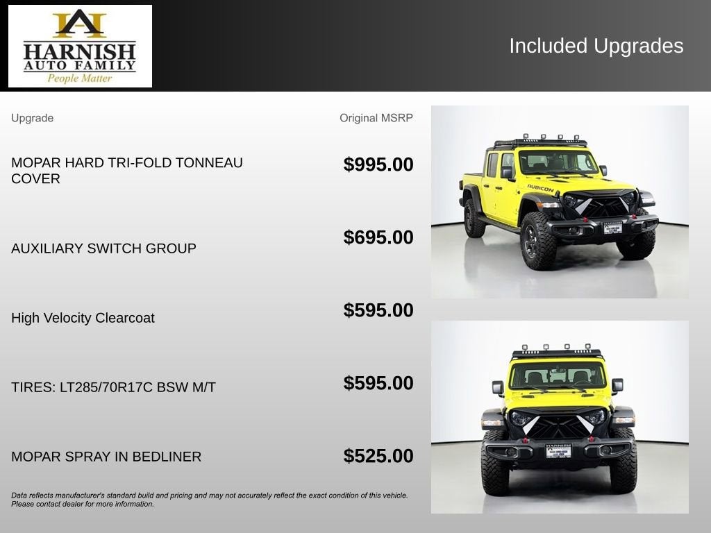 2023 Jeep Gladiator Rubicon 4x4