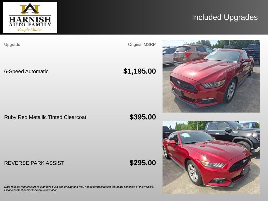 2015 Ford Mustang EcoBoost