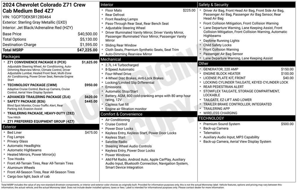 2024 Chevrolet Colorado Z71