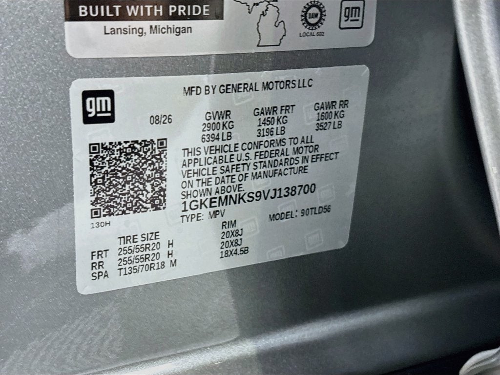 2027 GMC Acadia Elevation