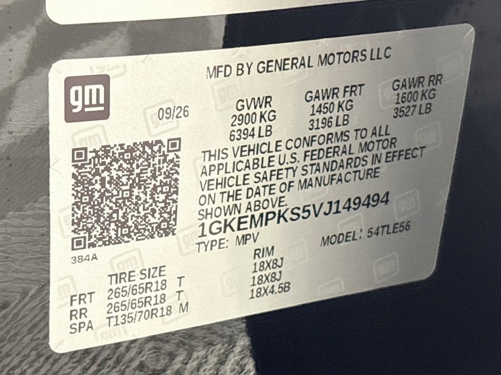 2027 GMC Acadia AT4
