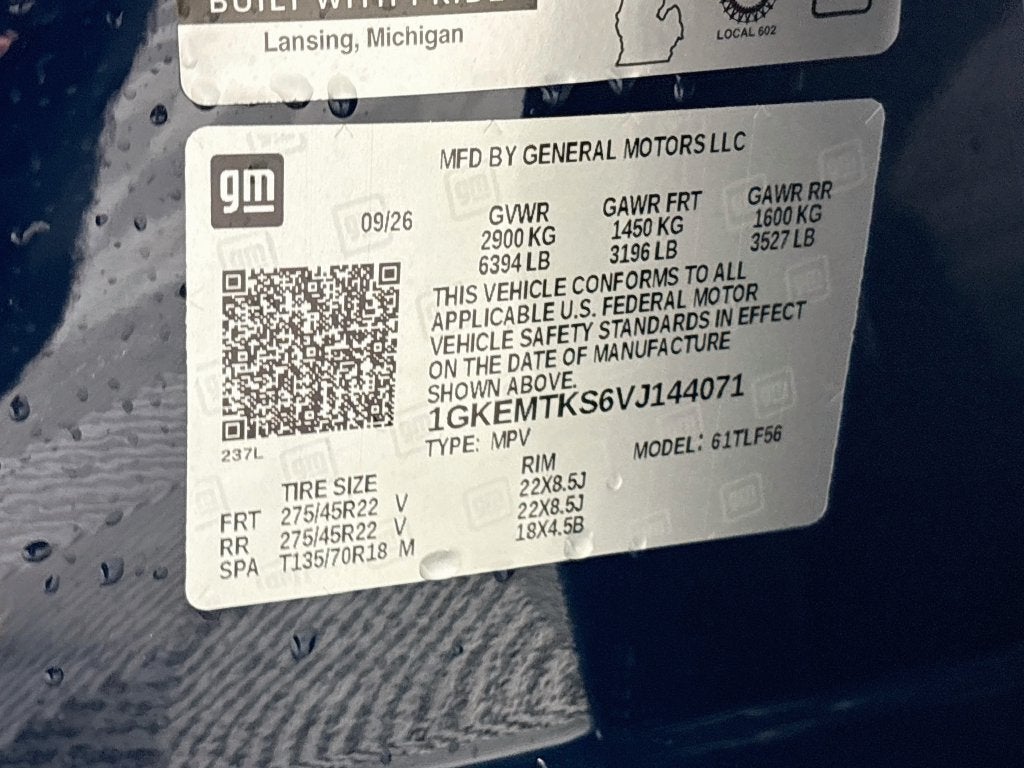 2027 GMC Acadia Denali Ultimate