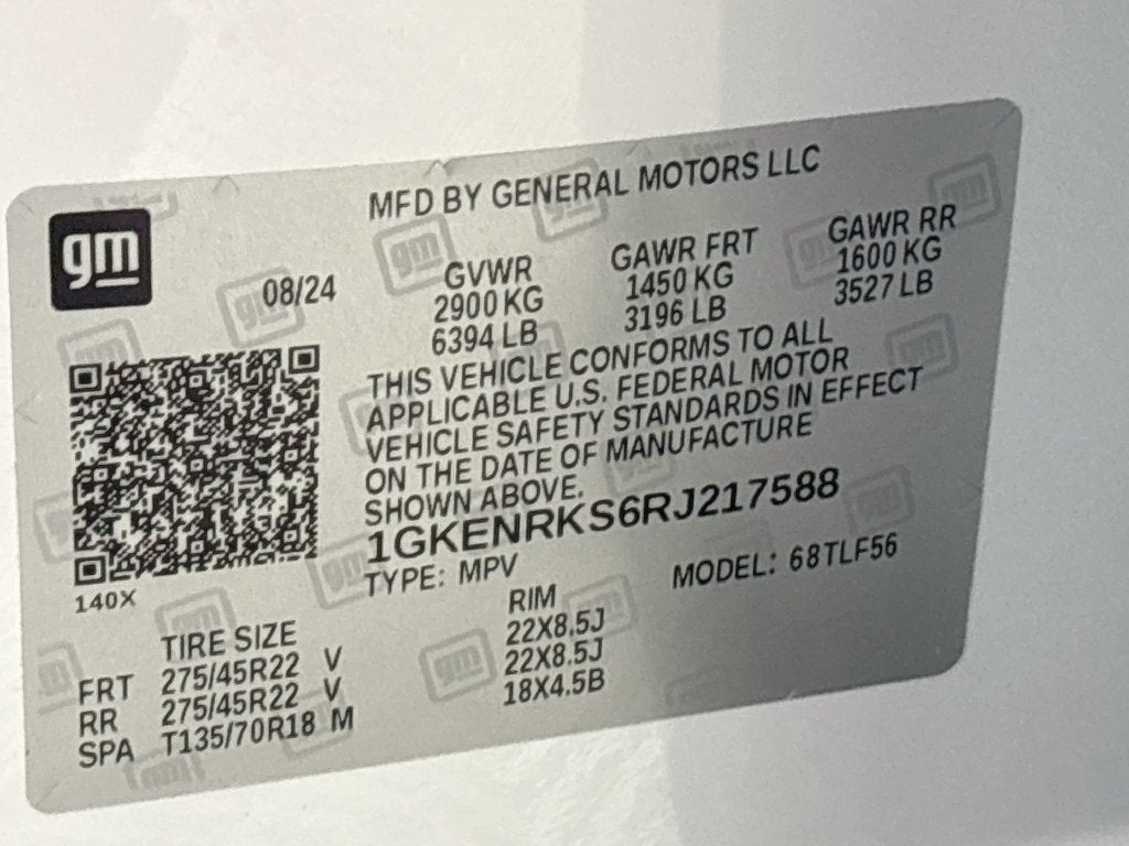 2024 GMC Acadia Denali