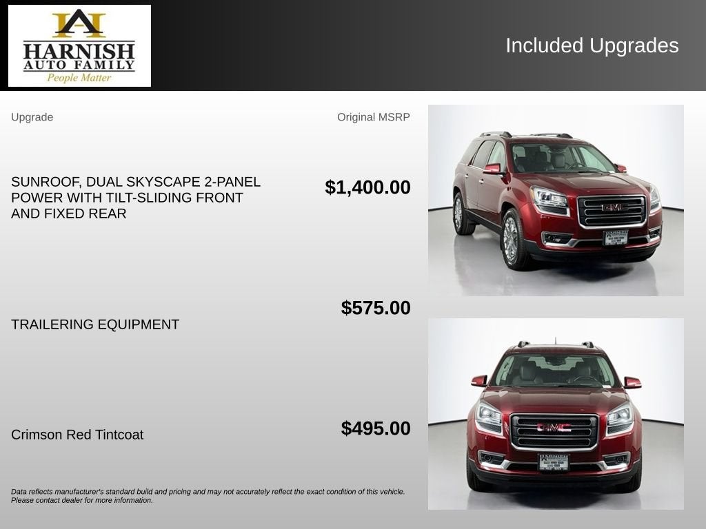 2017 GMC Acadia Limited Limited