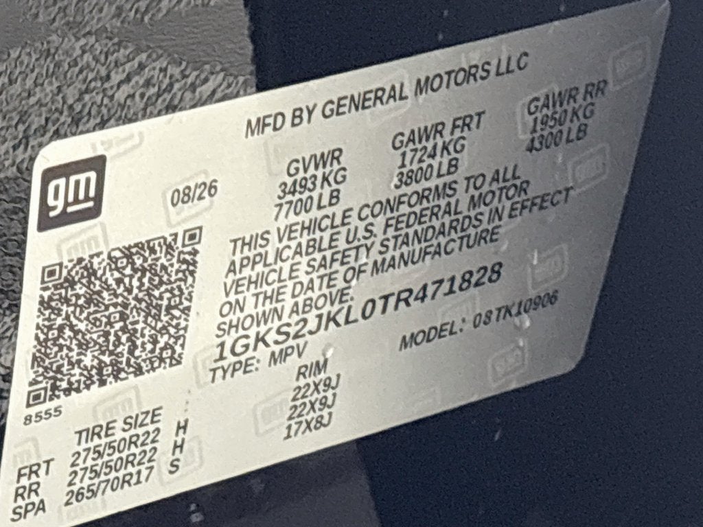 2026 GMC Yukon XL Denali